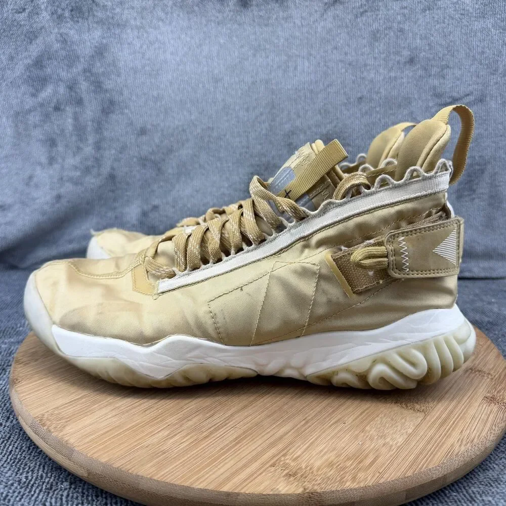 Jordan Proto-React Shoes Mens Size 8.5 Beige Basketball Sneakers BV1654-200